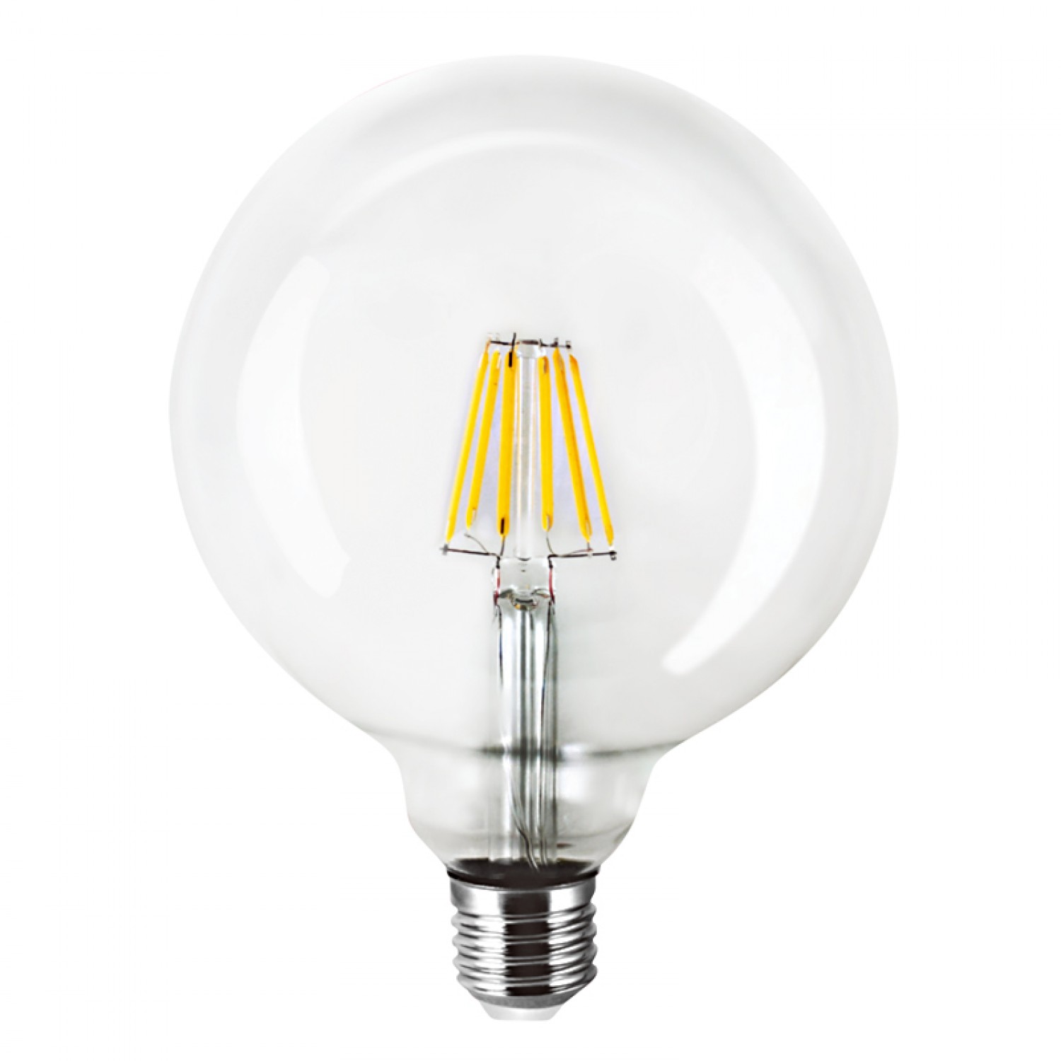 Ε27 LED Filament G125 12watt (7.27.12.27.1)  Λαμπτήρες LED