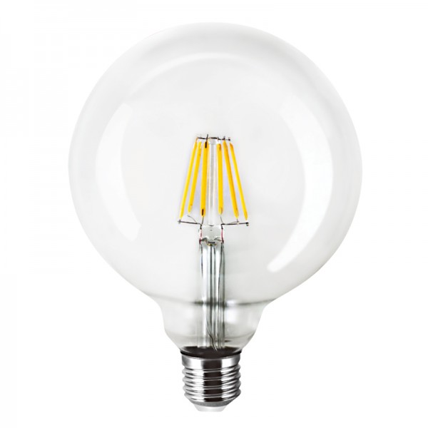 Ε27 LED Filament G125 12watt (7.27.12.27.1)  Λαμπτήρες LED