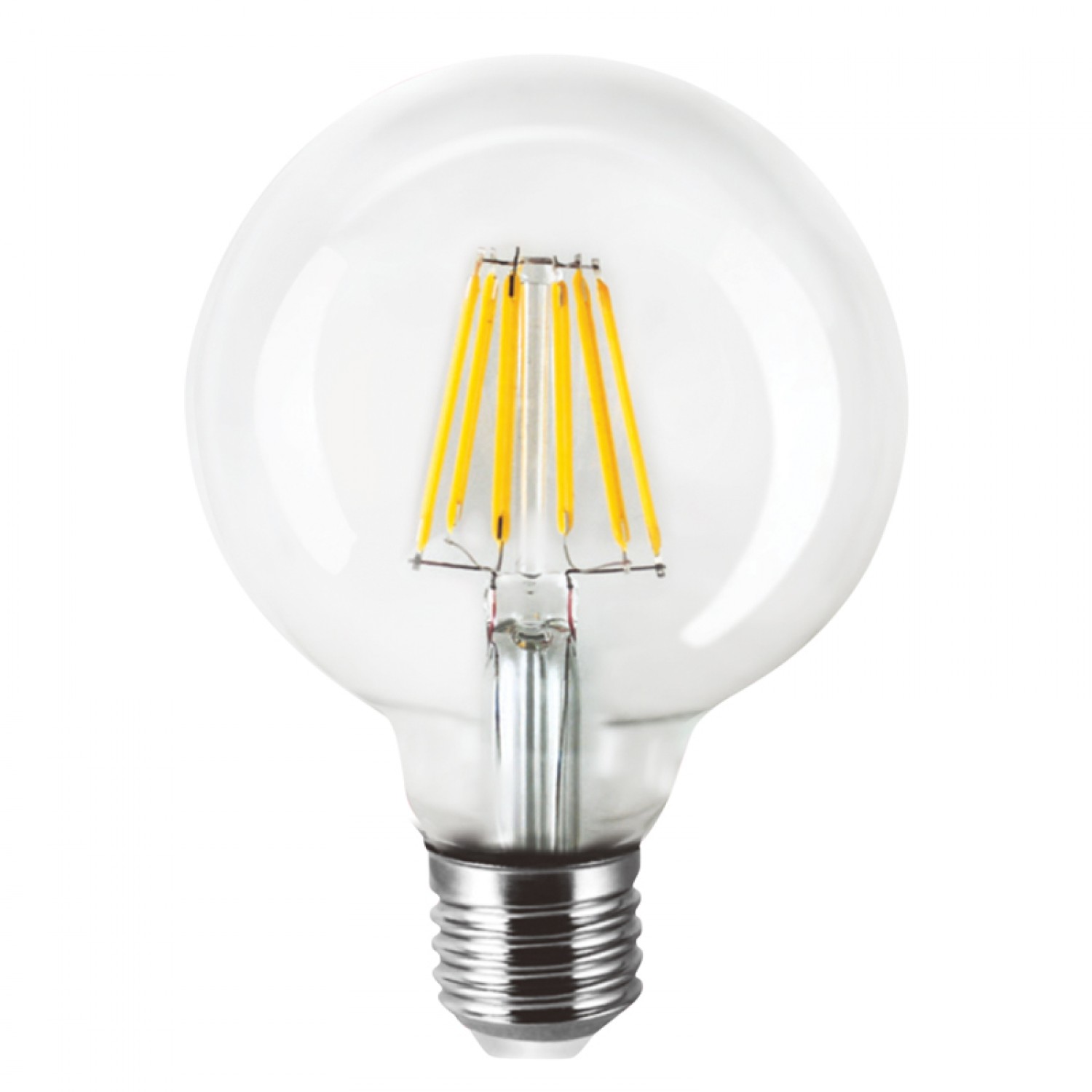 Ε27 LED Filament G80 8watt (7.27.08.39.1)  Λαμπτήρες LED