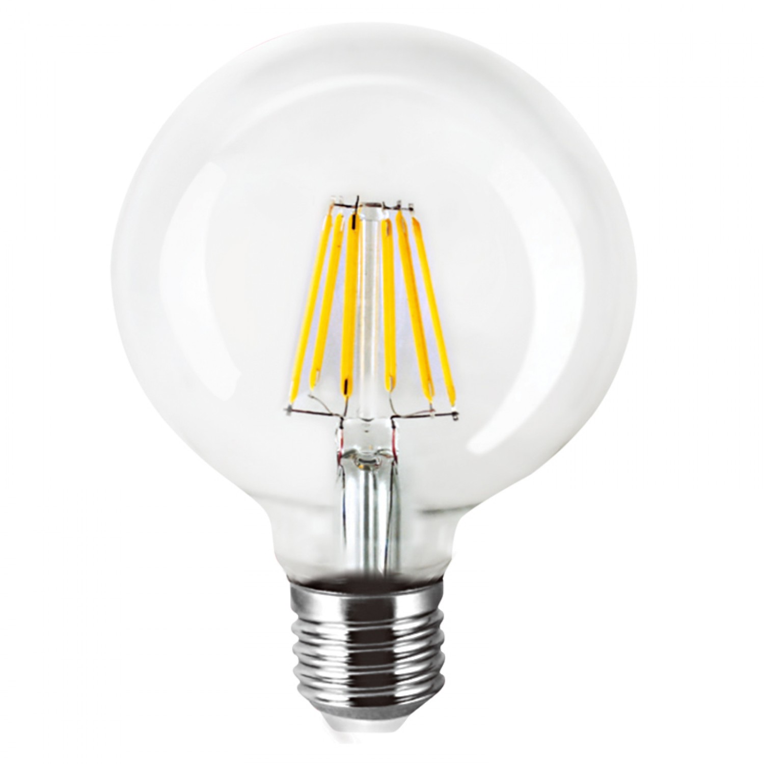 E27 LED Filament G95 12watt (7.27.12.21.1)  Λαμπτήρες LED