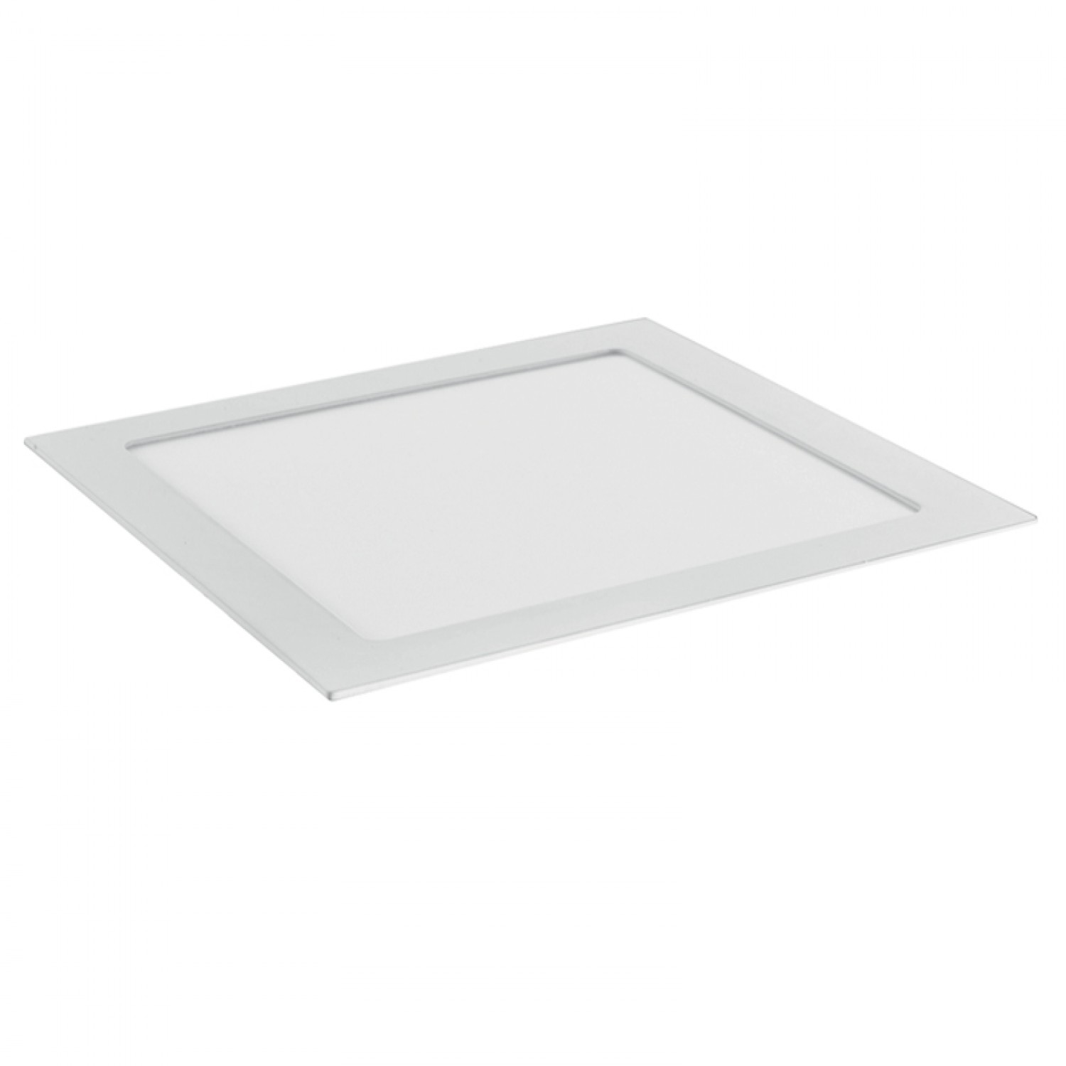 LED Slim Panel 20watt Τετράγωνο 3000Κ Θερμό Λευκό D:22,5cm (2.20.01.1)